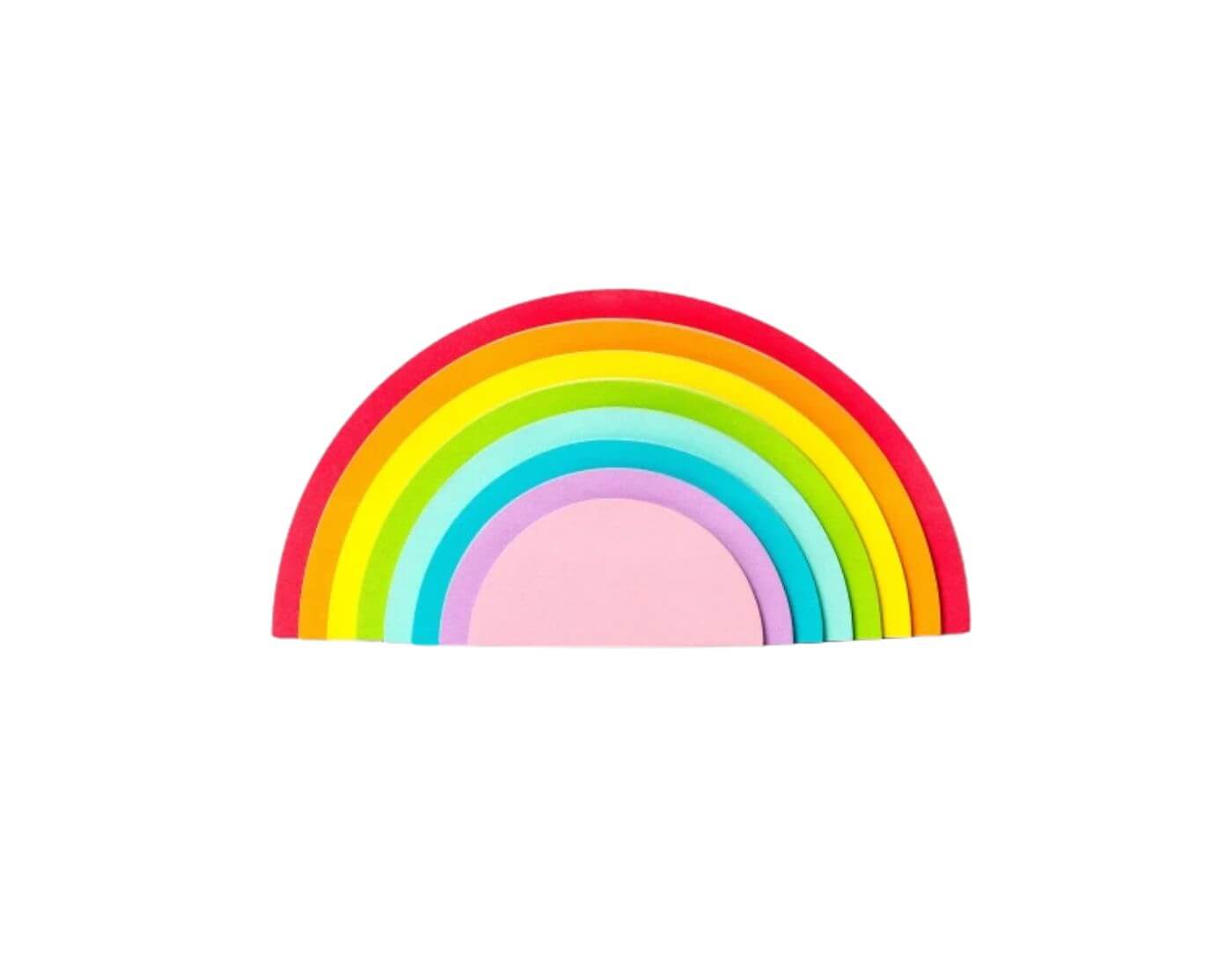 Selbstklebender Notizblock - Rainbow Thoughts
