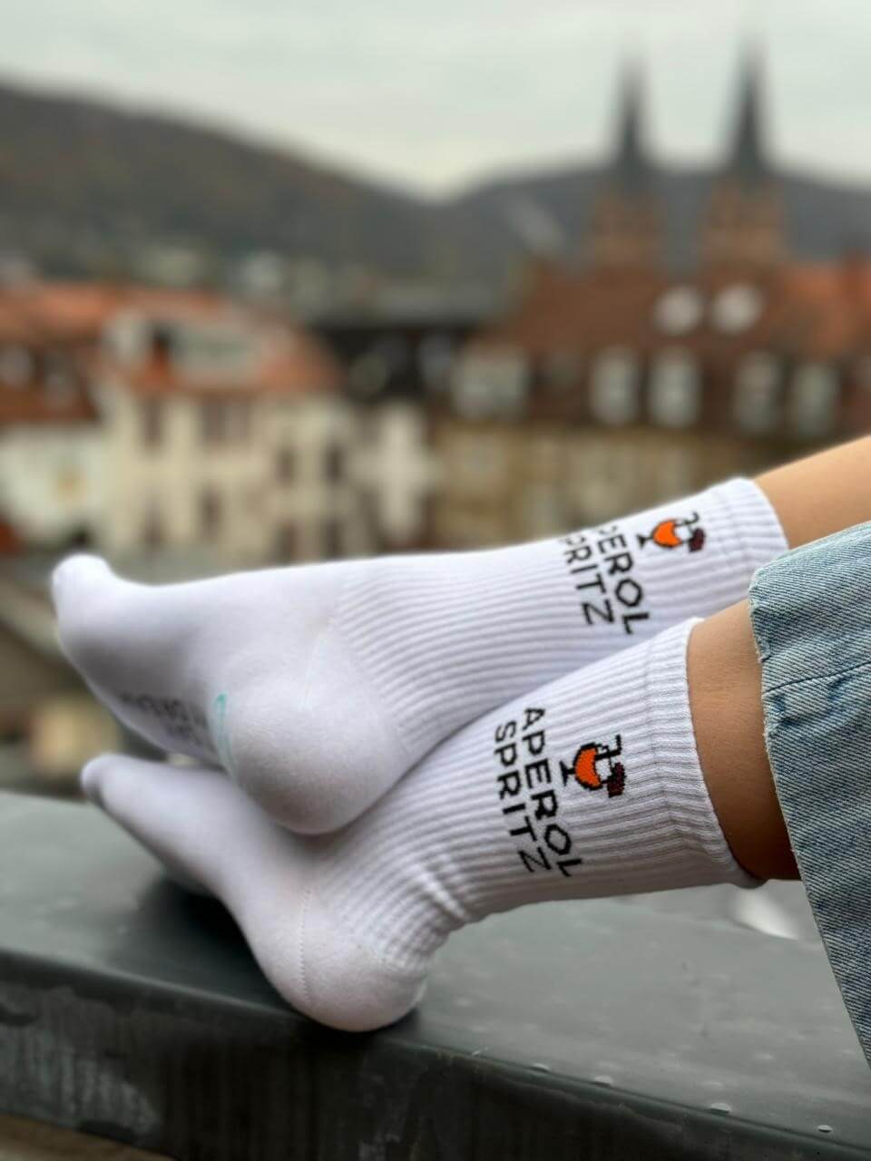 Socken - Aperol Spritz (Größe 40-43)