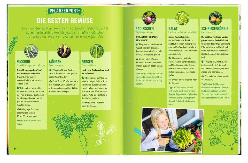 9783964553102_Inhalt_1-1 Der Garten - Das Mitmachbuch für Topf, Beet & Kasten