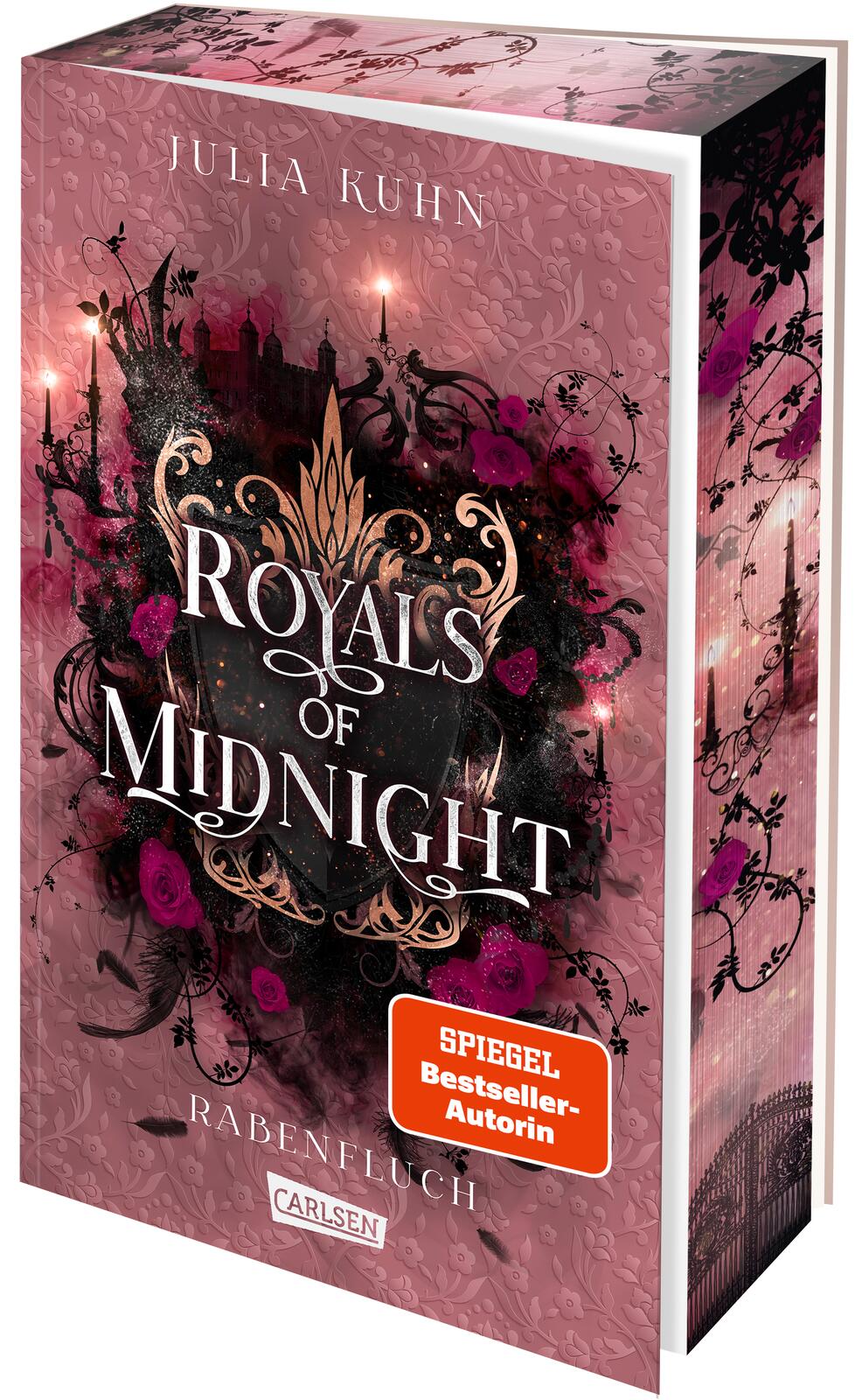 Julia Kuhn: Royals of Midnight. Rabenfluch (Royal Shadows 2) (mit Farbschnitt)