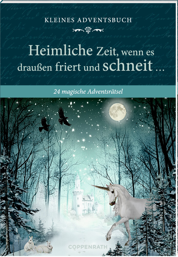 Heimliche Zeit, wenn es draußen ..., Adventskalenderbuch (Behr)