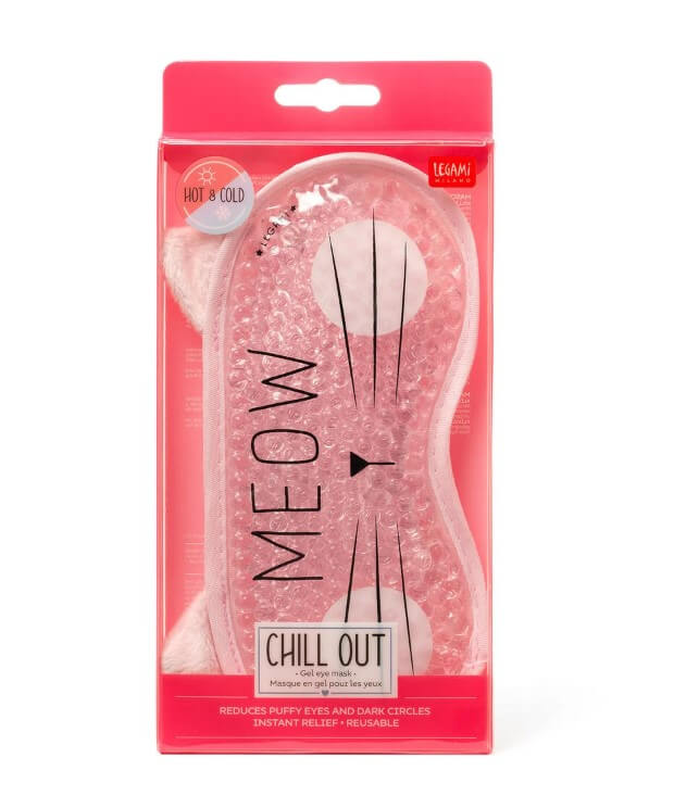 Gelmaske für die Augen - Chill Out Meow Kitty