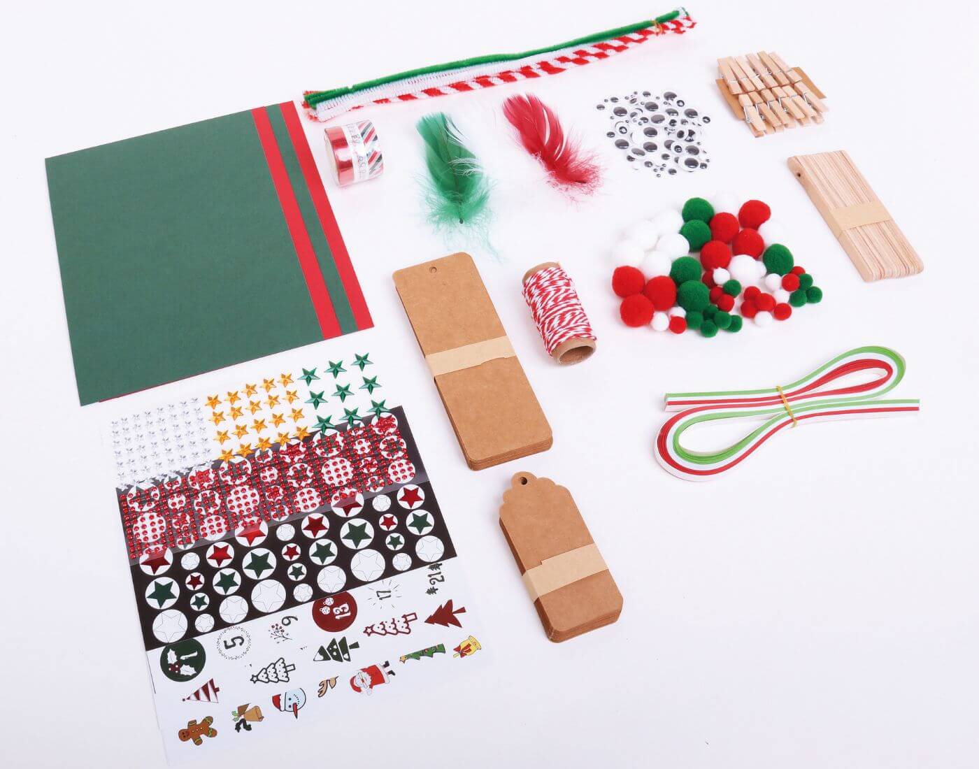 Bastelbox Set 600 Teile - Weihnachten