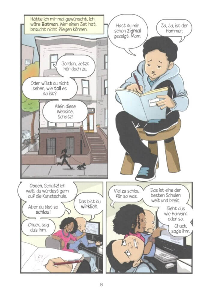 Jerry Craft: New Kid - Als wäre Schule nicht eh schon schwer genug