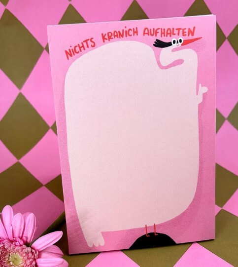 Nichts Kranich Aufhalten Block