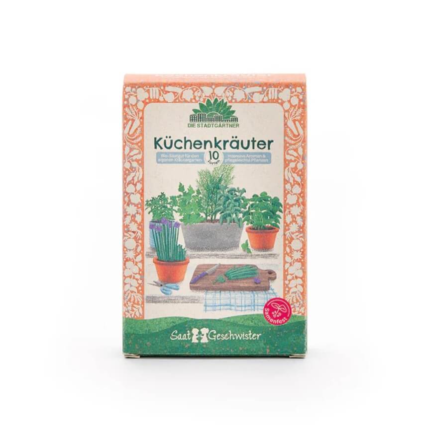 Saatgut-Set Küchenkräuter (BIO)