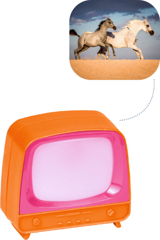 Klick Fernseher - Bunte Geschenke (einzeln)