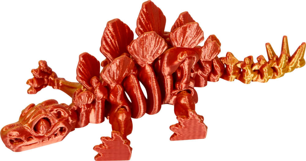 Stegosaurus Skelett - Kristalltier (einzeln) Stegosaurus Skelett - Kristalltier (einzeln)