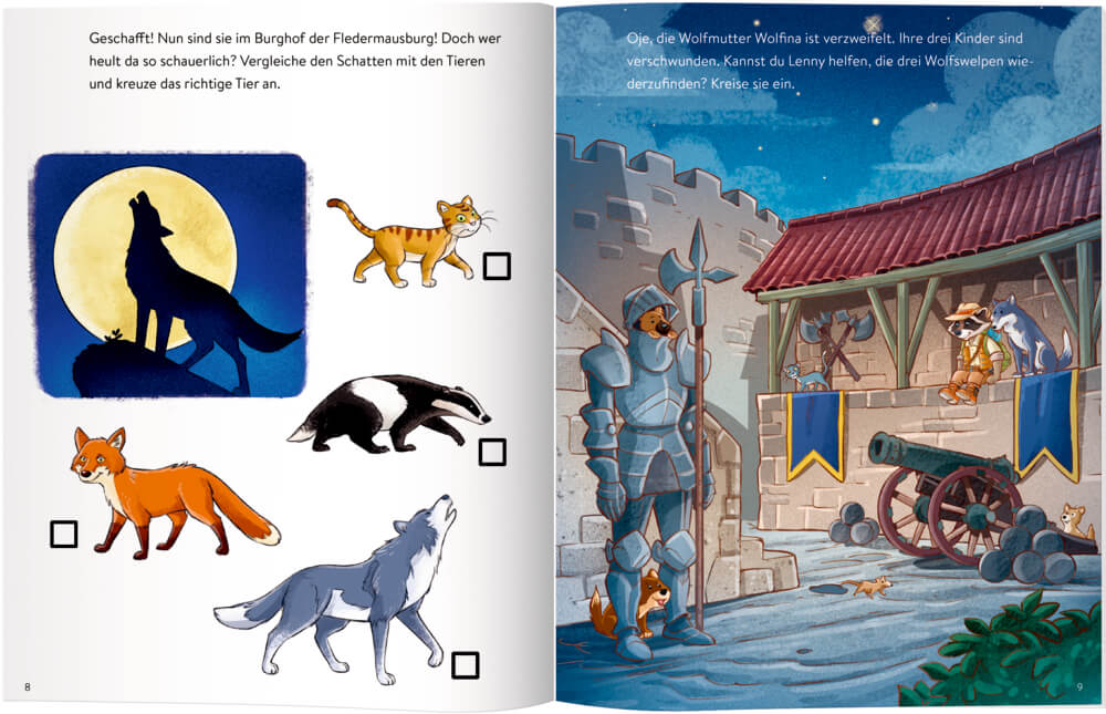 Escape-Rätsel-Abenteuer: Nachts in der Gruselburg - Lenny Hunter