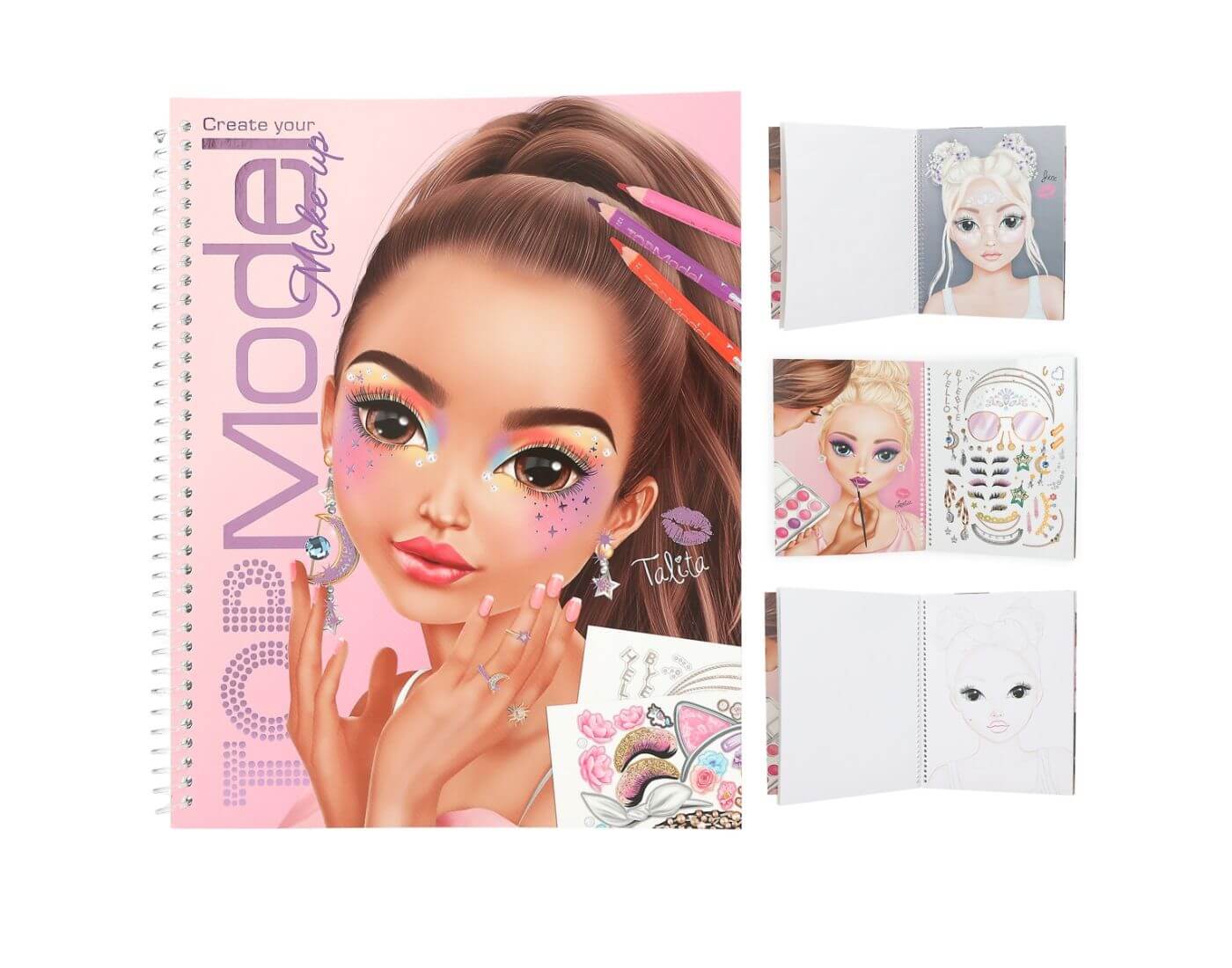 Create your TOPModel Make-Up Malbuch