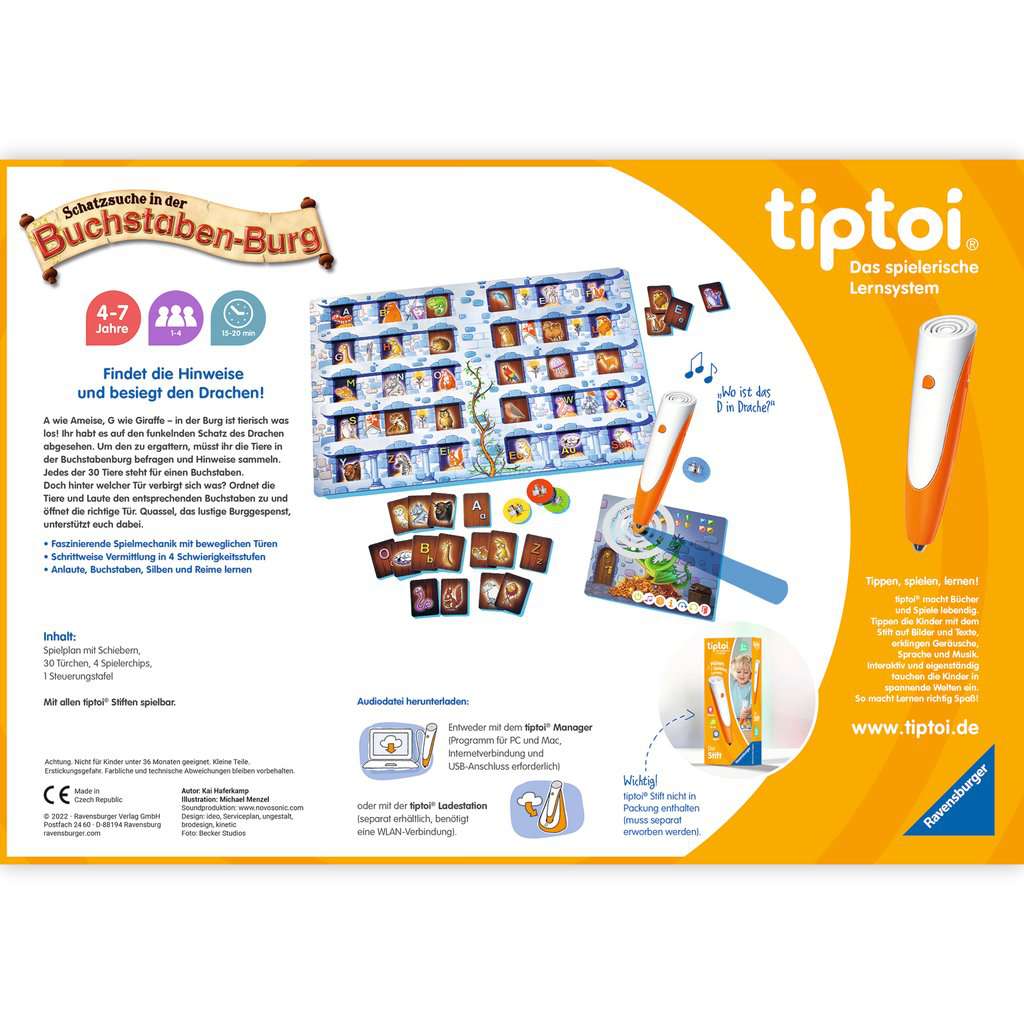 tiptoi® Schatzsuche in der Buchstaben-Burg