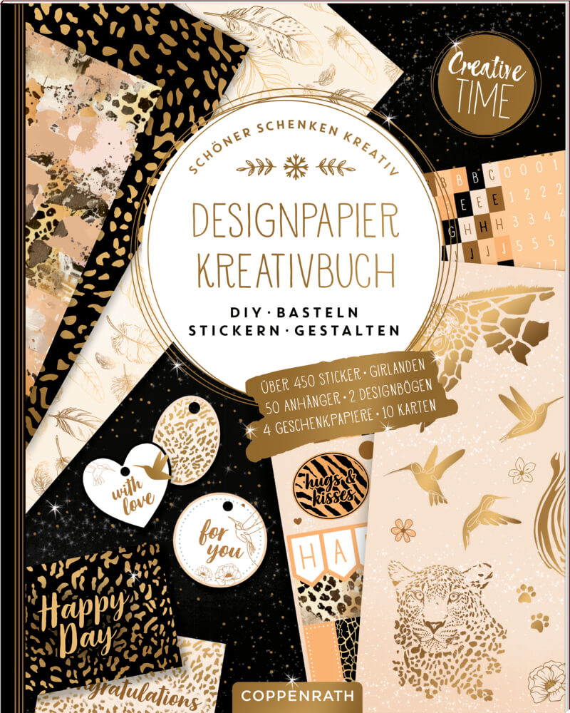 Designpapier-Kreativbuch: Animal Print (Creative Time)