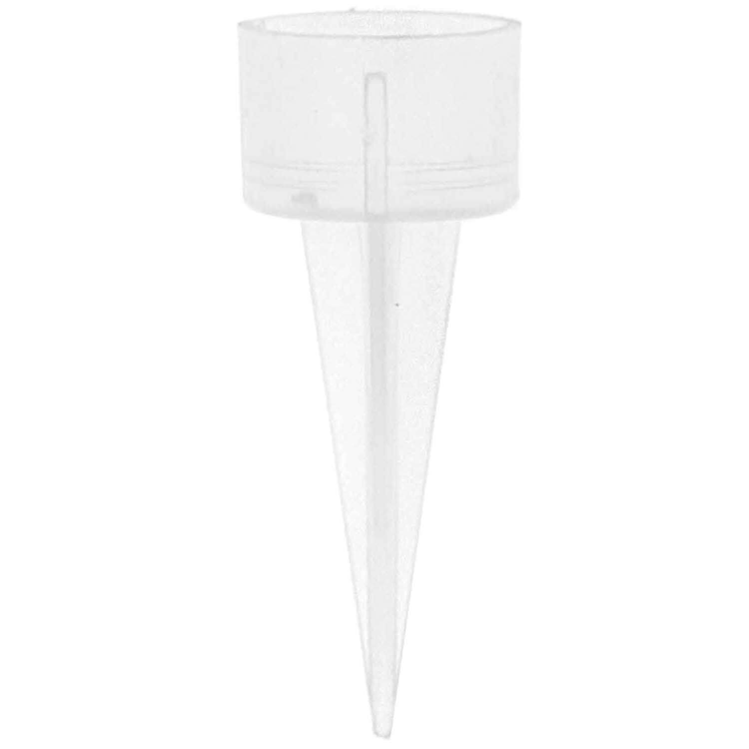YEY! Let's Party Spiral Kerzenhalter transparent1,2cm 10 Stück