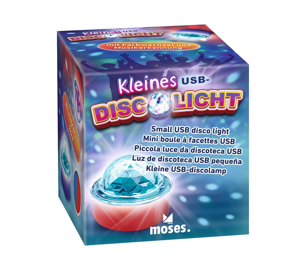 Kleines USB-Discolicht (versch. Farben)