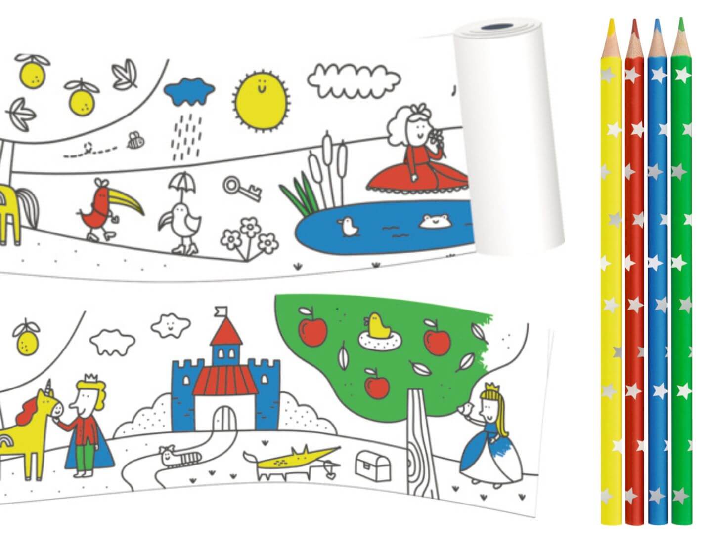 Meine erste Malrolle: Prinzessin, Einhorn & Co. (Mini-Künstler)