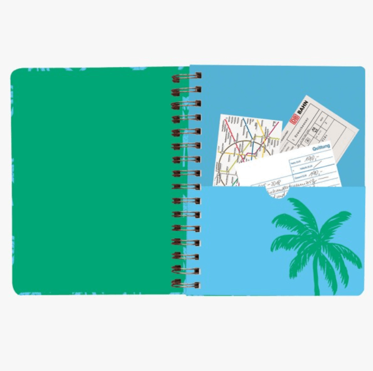Ringbuch Palm Tree