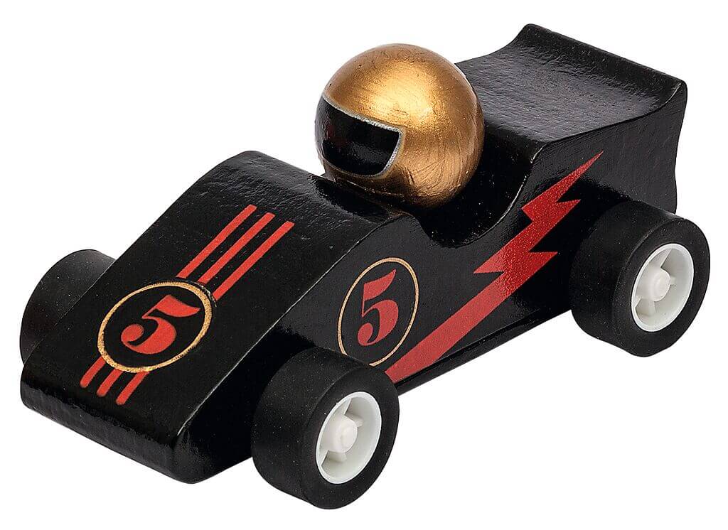 Kleine Rennwagen mit Rückziehmotor (einzeln)