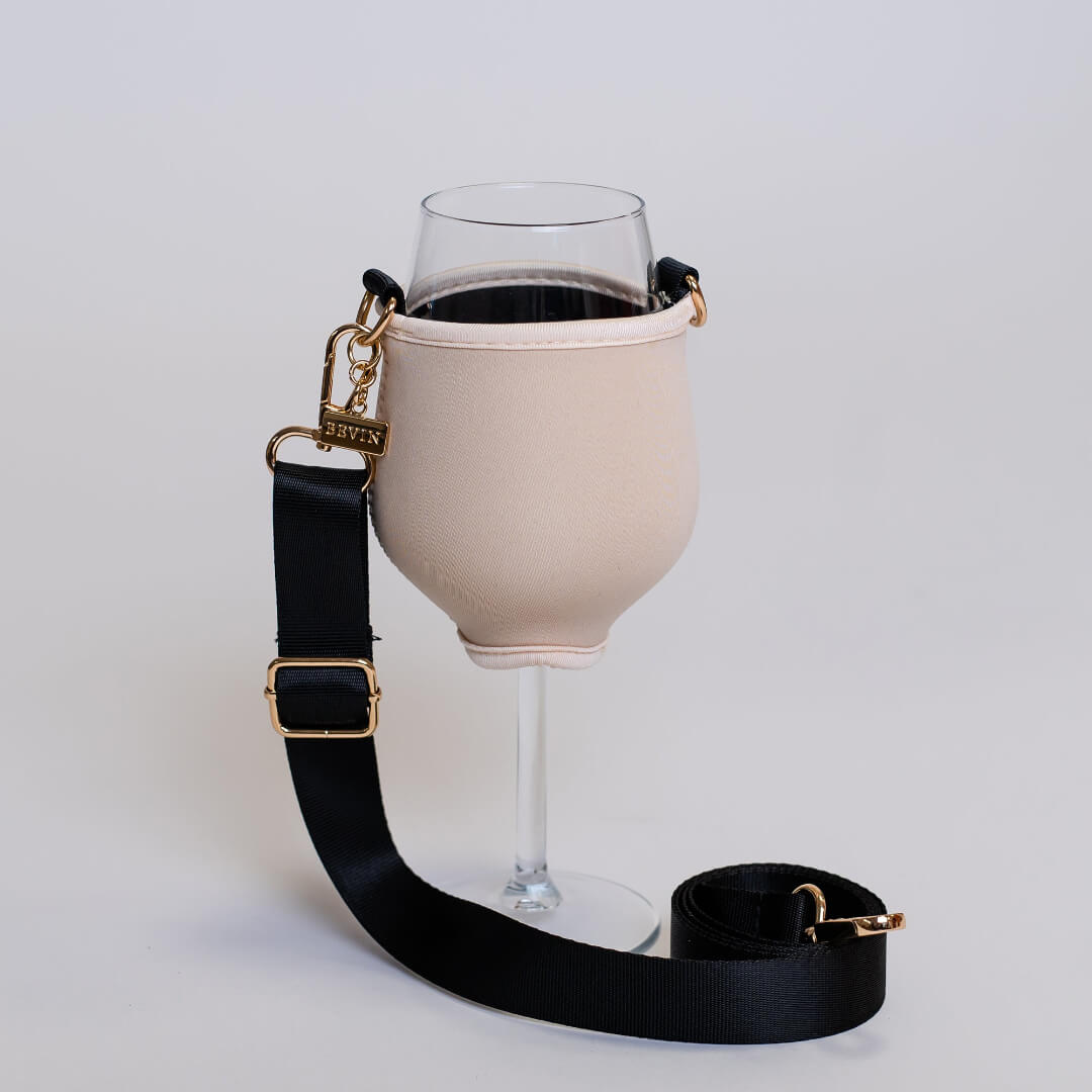 Strap für Weinglashalter - schwarz Strap für Weinglashalter - schwarz