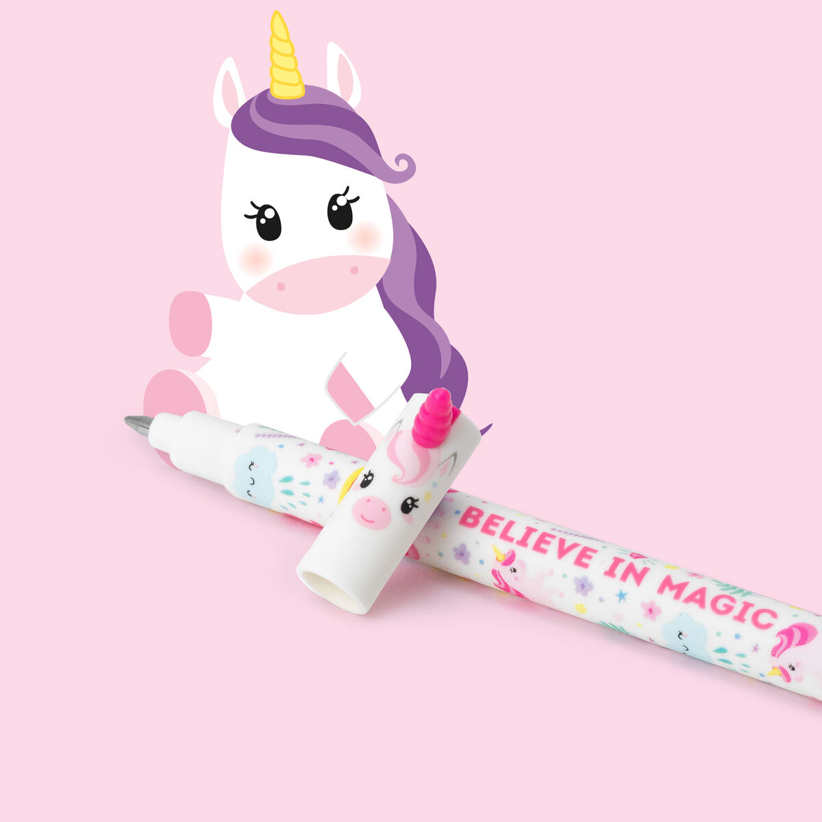 LÖSCHBARER GELSTIFT - EINHORN REGENBOGEN