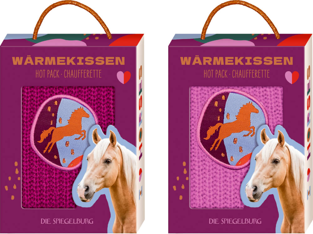 Wärmekissen - I LOVE HORSES (einzeln)