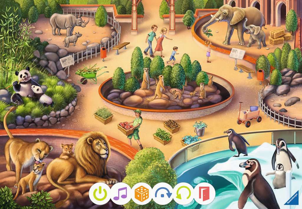 tiptoi® Puzzle für kleine Entdecker: Zoo