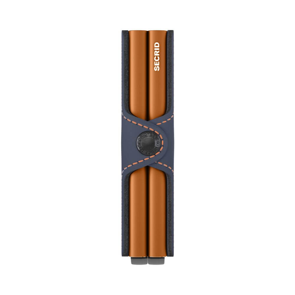 Secrid Twinwallet Matte Night Blue-Orange