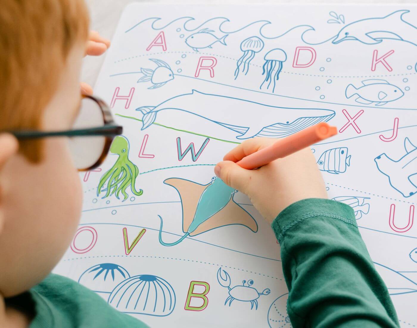 Learn & Play Ocean Alphabet