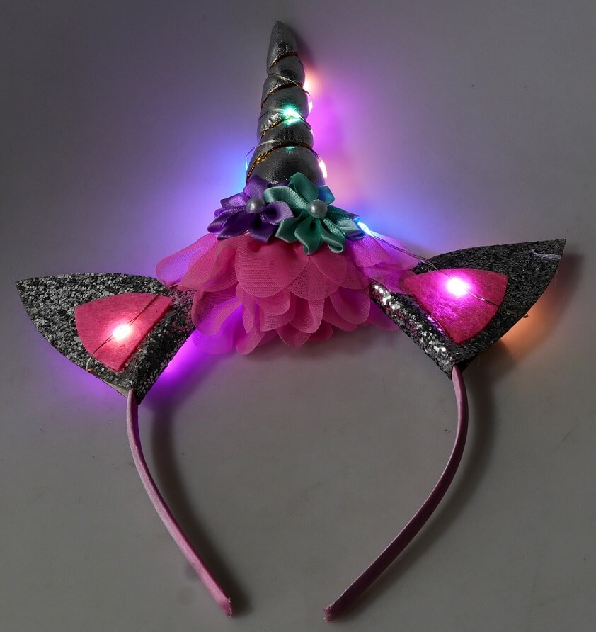 haarreif-einhorn-leuchtend-2 Leuchtender Haareif Einhorn (versch. Farben)