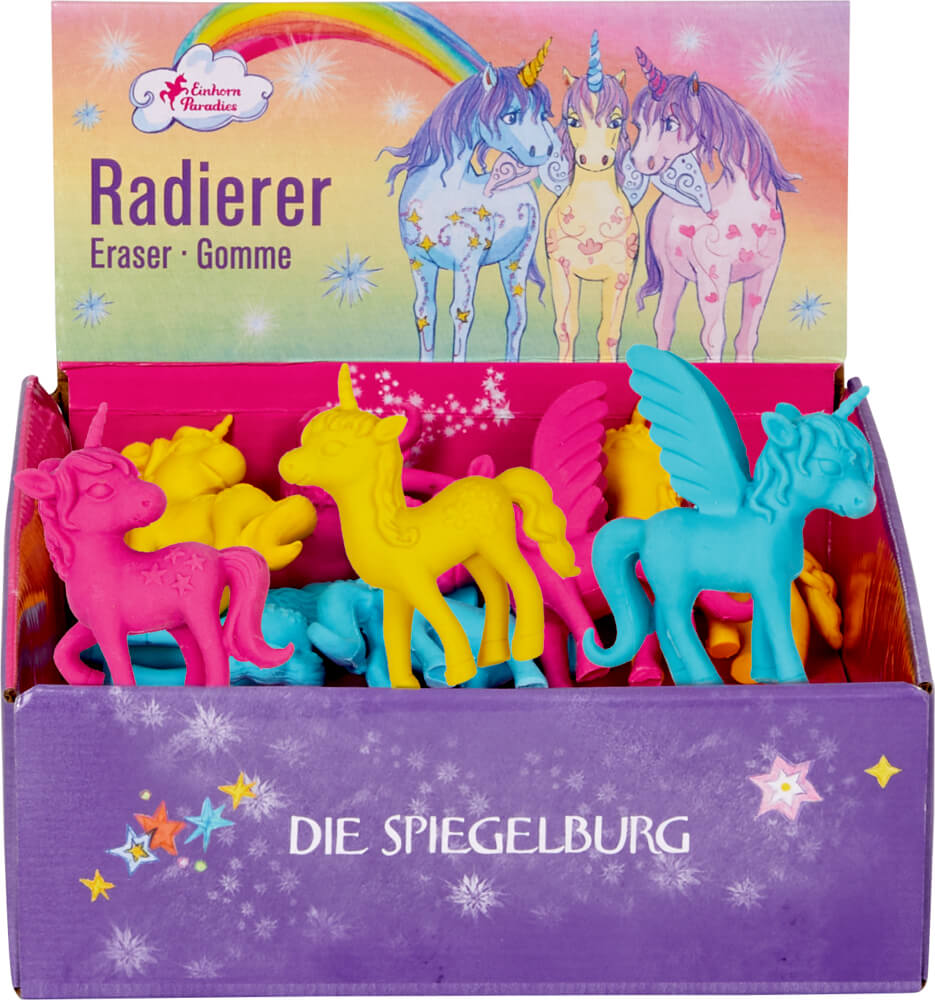 Einhorn-Radierer - Einhorn-Paradies (einzeln)