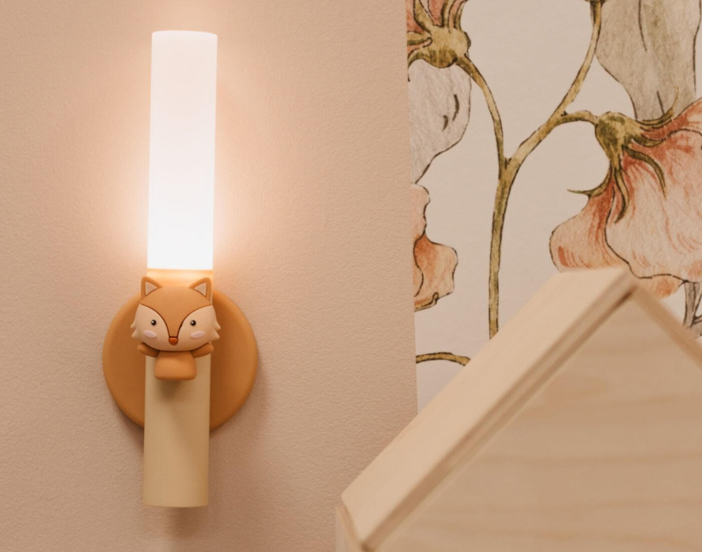 Zoo Light - Fuchs - Taschenlampe mit Wandhalterung