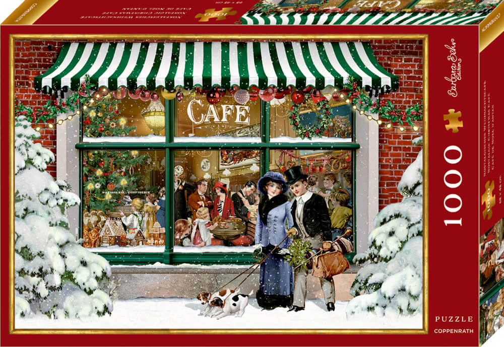Puzzle - Nostalgisches Weihnachtscafé (1000 Teile) Behr