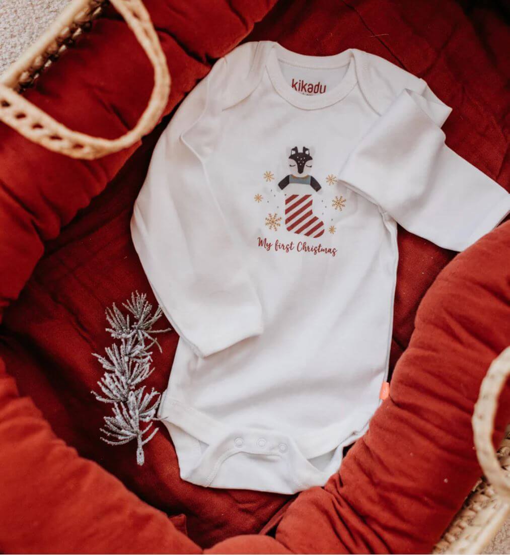 Body My first Christmas - Größe 50/56