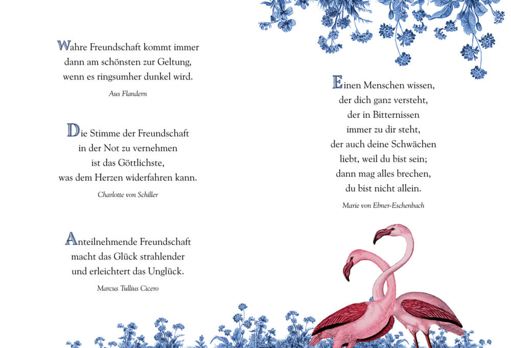 Schöne Grüße: Eine Freundin wie du ... (B. Behr)