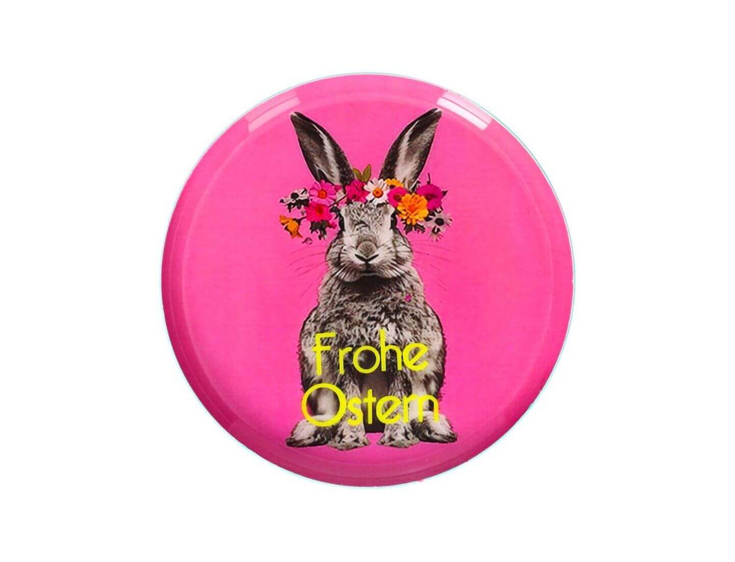 LOVE TRAYS Dekotablett, XS, Frohe Ostern - rosa