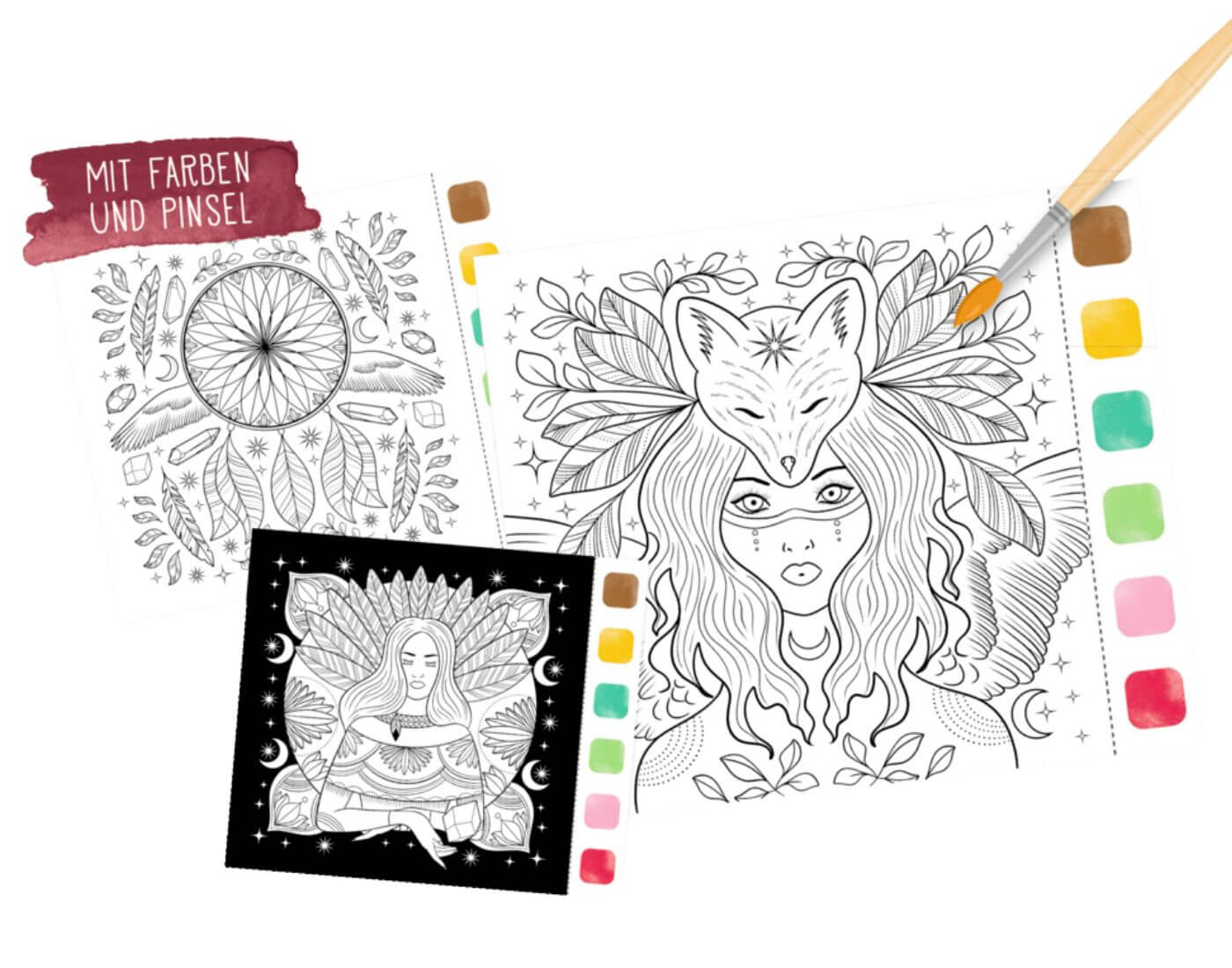 Aquarell-Glück: Zauberwald (Creative Time)