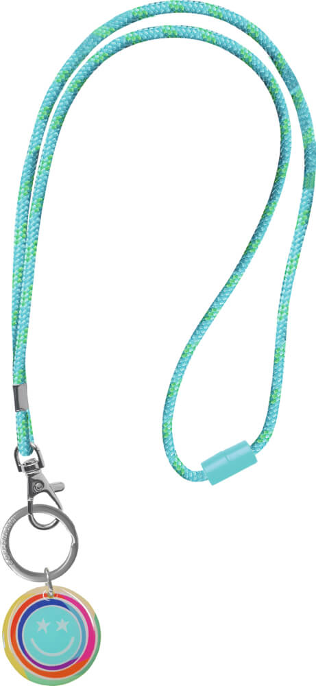 Schlüsselband mit Anhänger: Gute-Laune-Wegbegleiter Schlüsselband mit Anhänger: Gute-Laune-Wegbegleiter