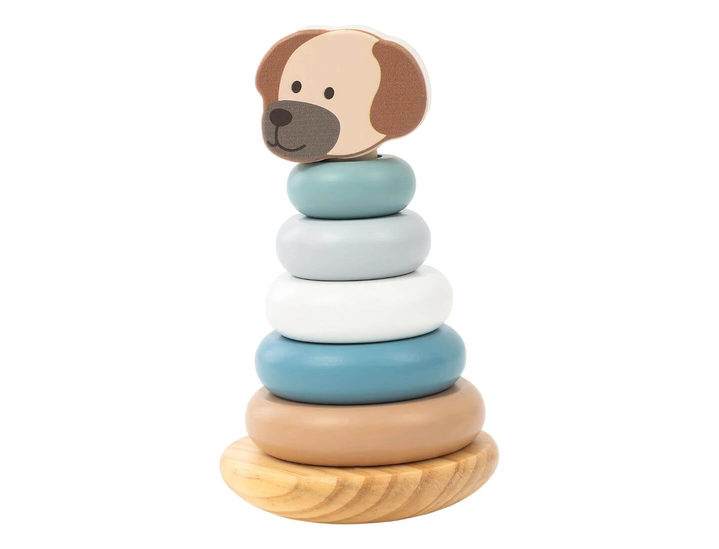 Stapelturm Holz HUND Lucky