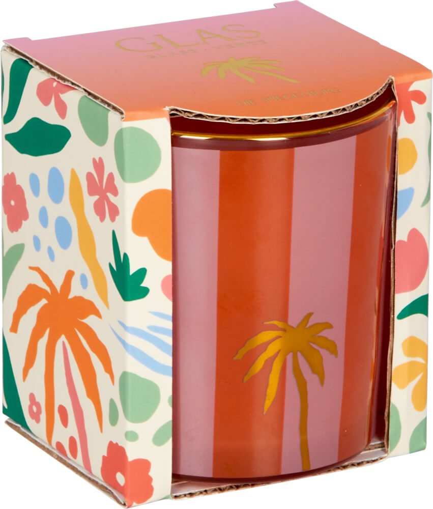 Glas - I love my Paradise (einzeln)