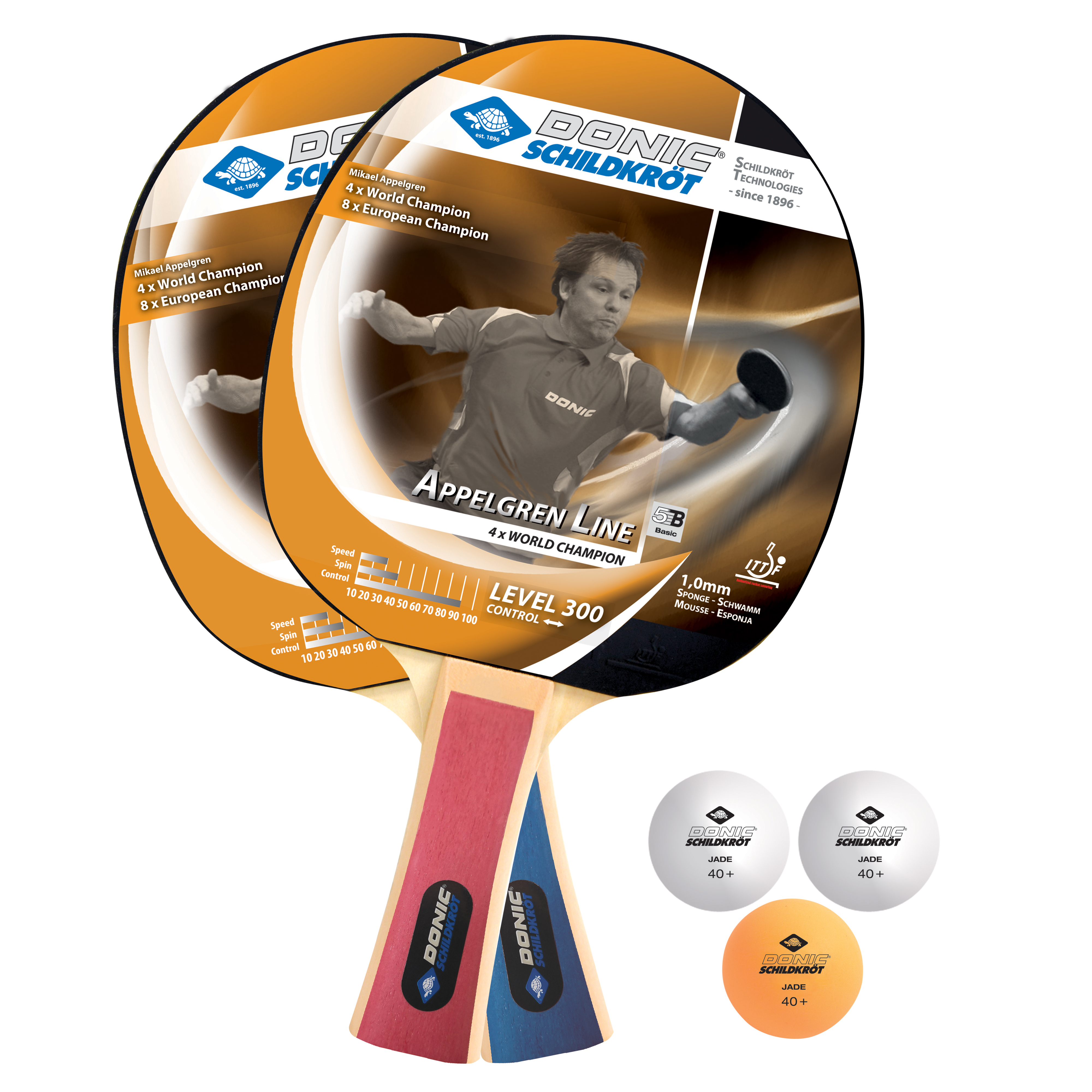 788634_Appelgren_300_2PlayerSet_2f1NIdEkfbArSk Tischtennis-Set Level 300