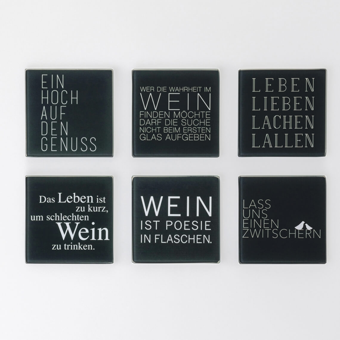 UNTERSETZER. SET AUS 6 STÜCK
