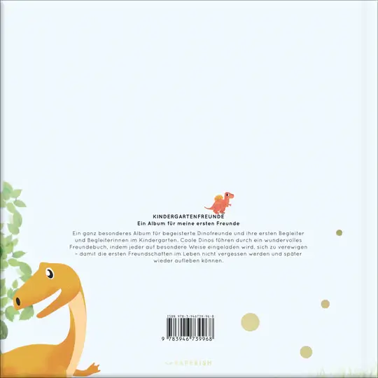 Freundebuch Kindergartenfreunde - DINOS