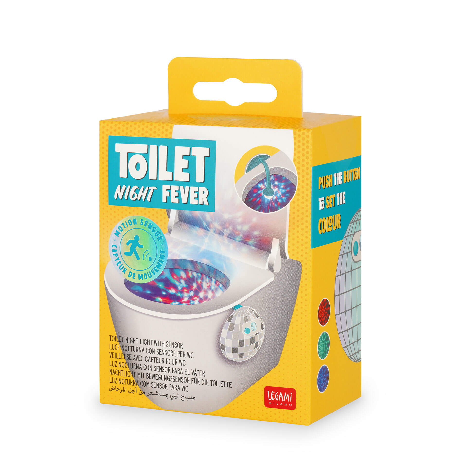 Badezimmer WC-Nachtlicht mit Sensor - Toilet Night Fever