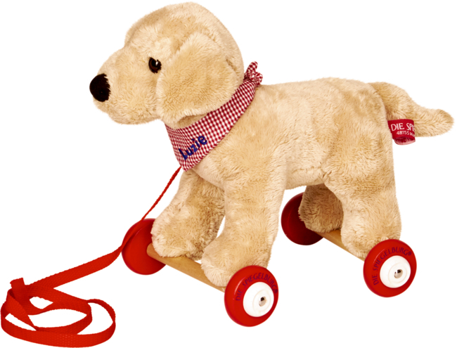 4029753151612 Labrador Luzie auf Holzrollen - Lustige Tierparade