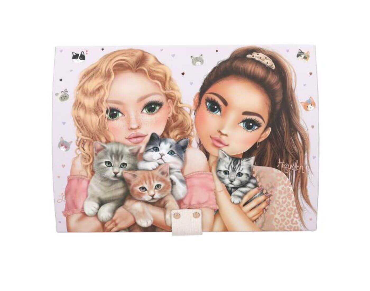 TOPModel gr. Schmuckkästchen mit Code und Sound CAT LOVE