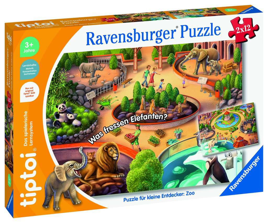 tiptoi® Puzzle für kleine Entdecker: Zoo