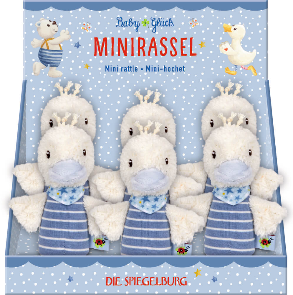 4029753185853_1 Minirassel Gans, hellblau - BabyGlück