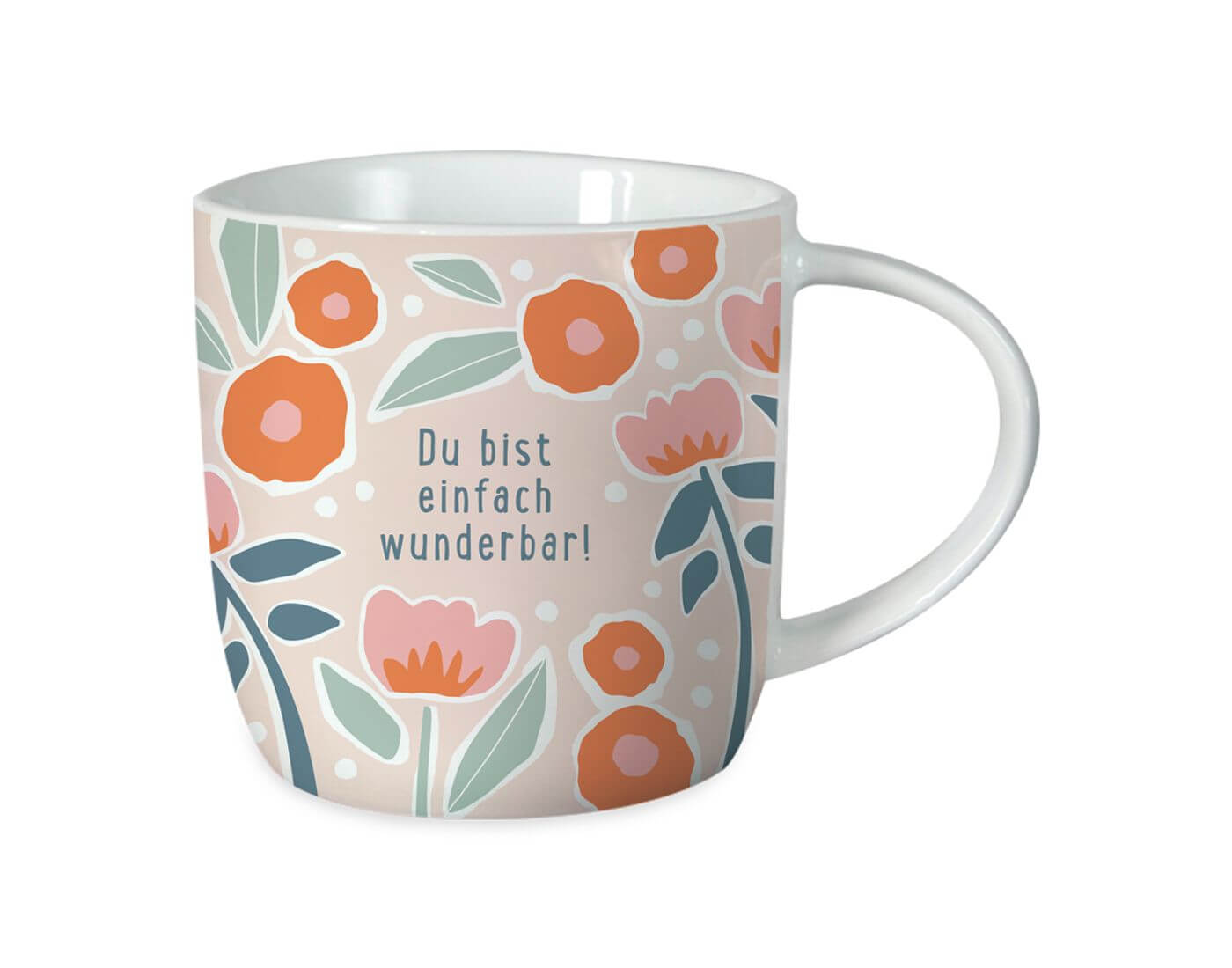 Kaffeetasse Du bist einfach wunderbar!