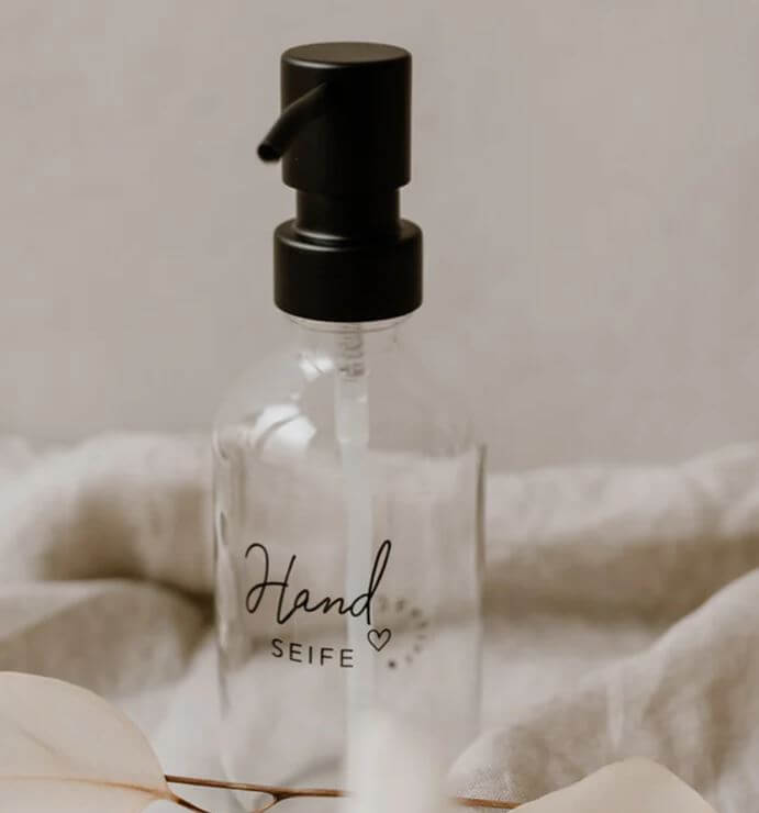 Seifenspender Handseife transparent 250ml