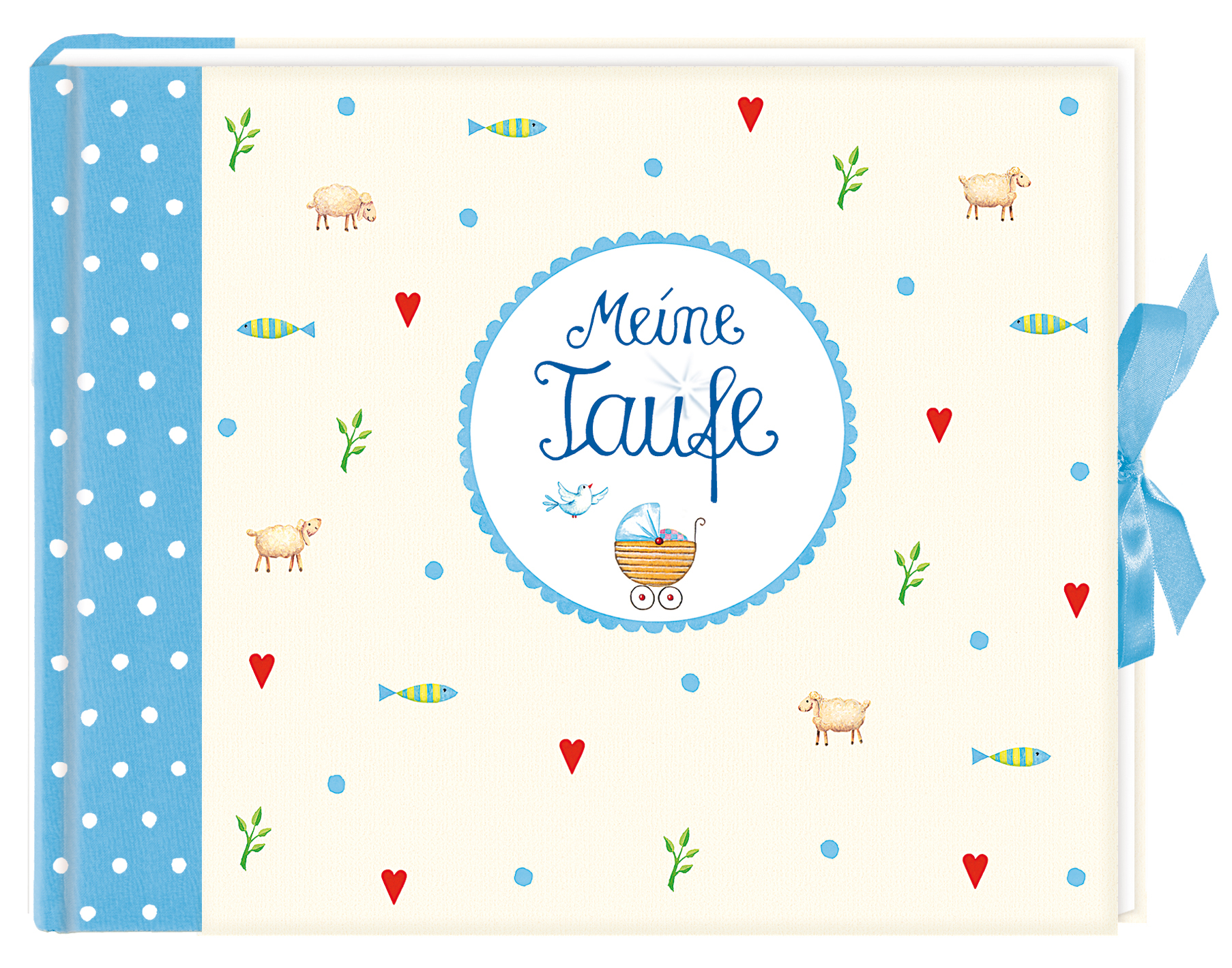 Eintragalbum - Meine Taufe, hellblau