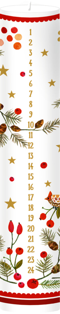 4050003956206_1 O du schöner Advent! - Große Adventskalender-Kerze